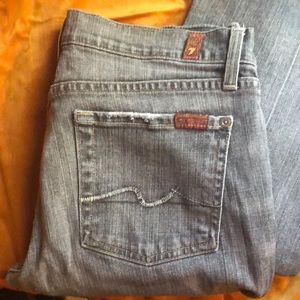 7 for all mankind grey Jean, size 30 R